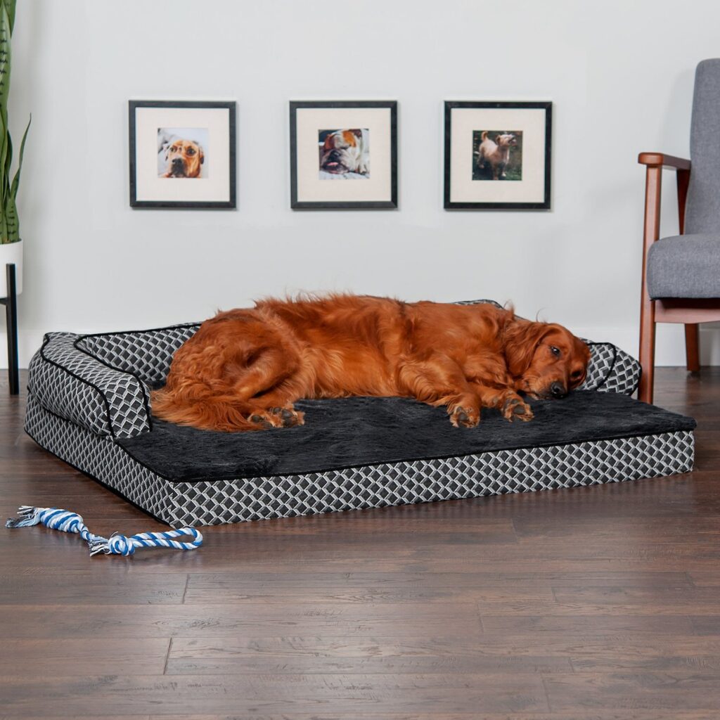 The Furhaven Orthopedic Dog Bed for Large Dogs