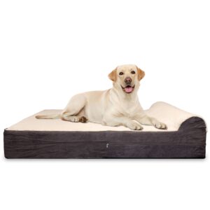 kopecs orthopedic dog bed with pillow