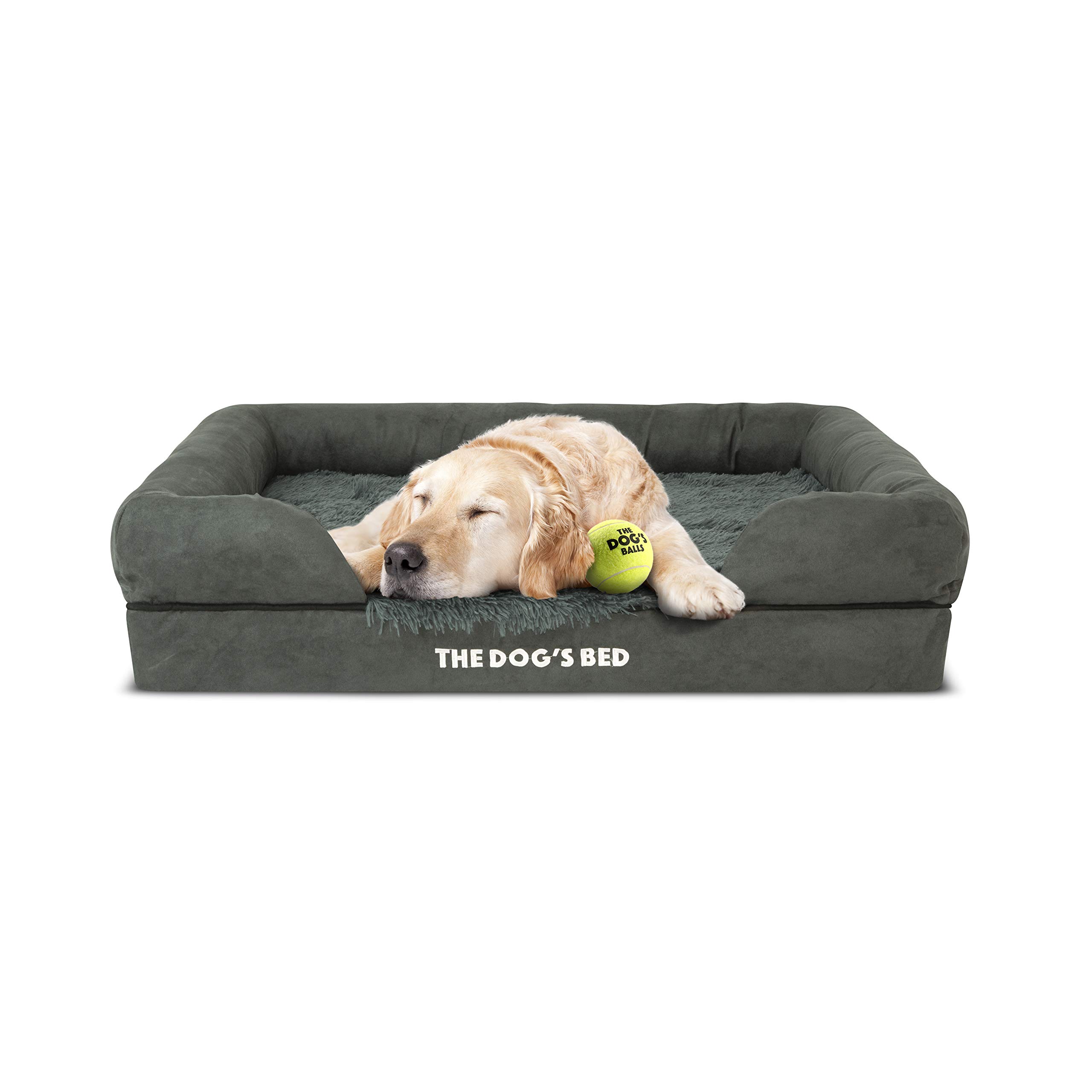 the dogs bed orthopedic faux fur bed